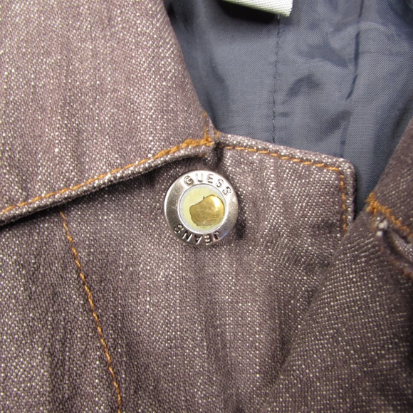 Guess Brown Denim Lightly Distressed Boys 16 / 18 - Picture 8 of 8